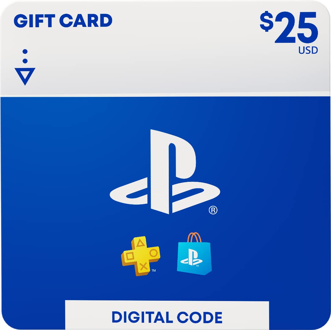 $25 PlayStation Store Gift Card