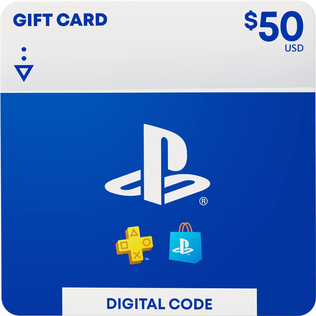 $50 PlayStation Store Gift Card