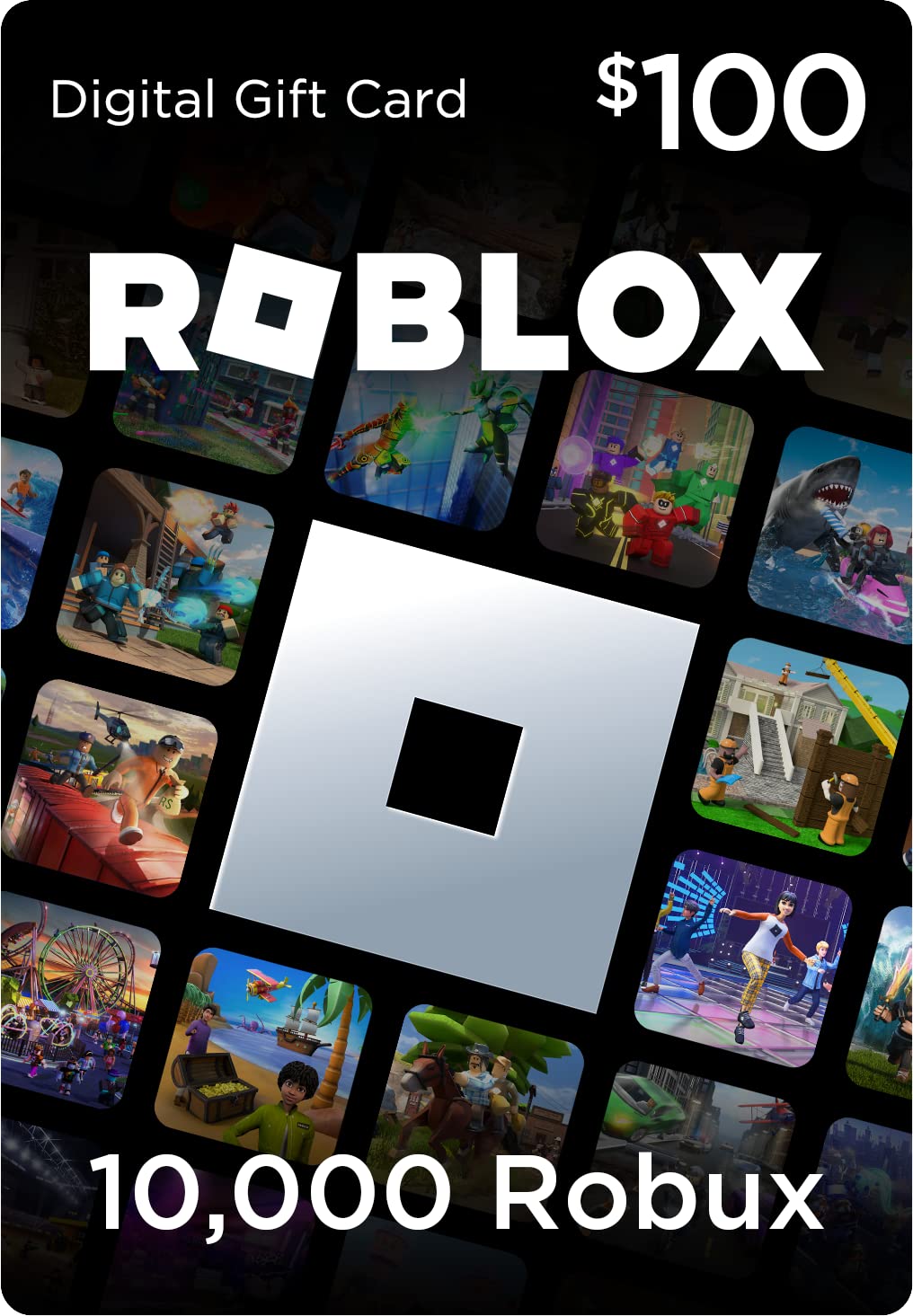 Roblox Digital Gift Code for 10,000 Robux