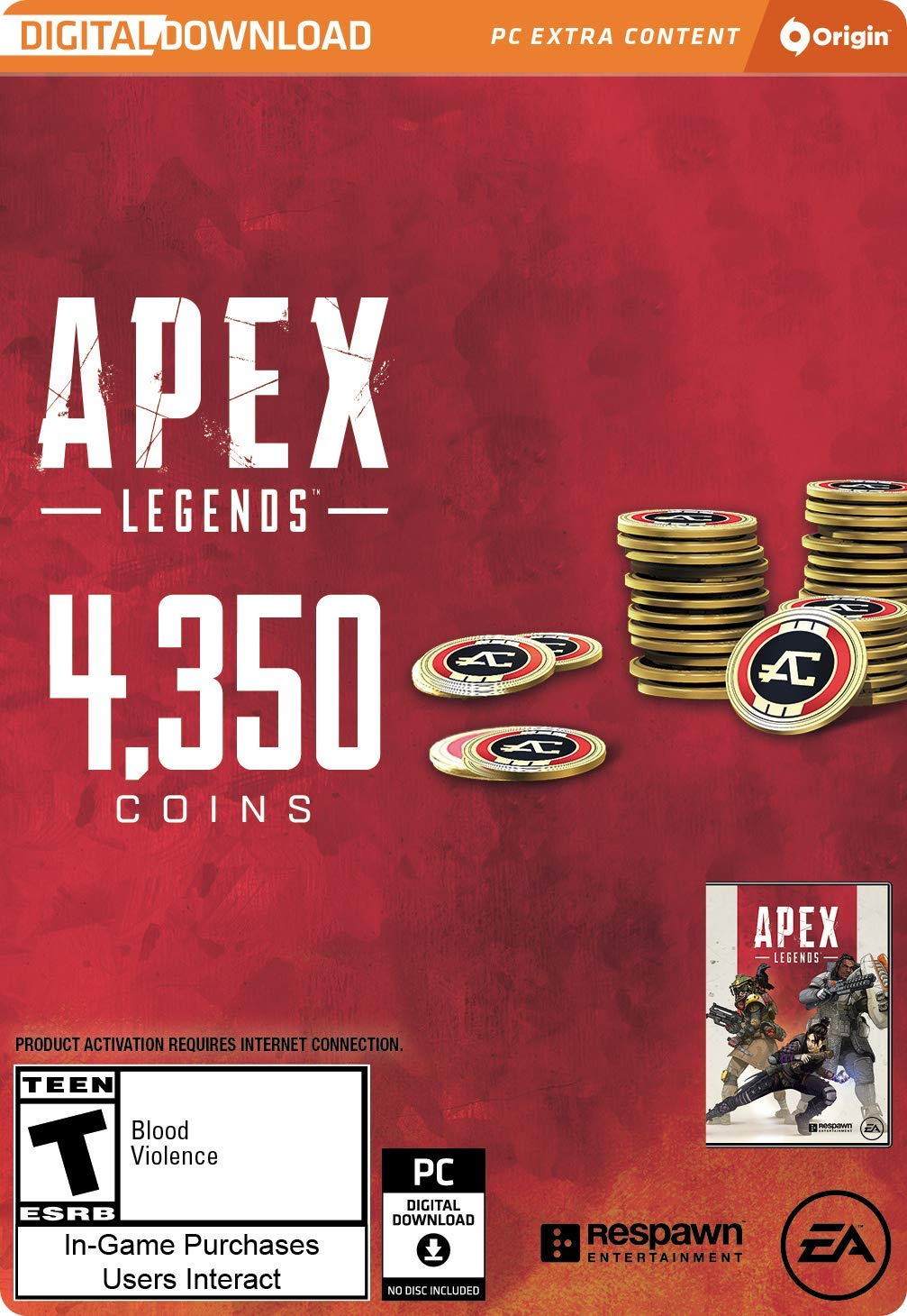 Apex Legends - 4,350 Apex Coins - PC