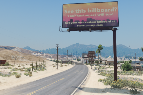 Billboard #8 - Sandy Shores